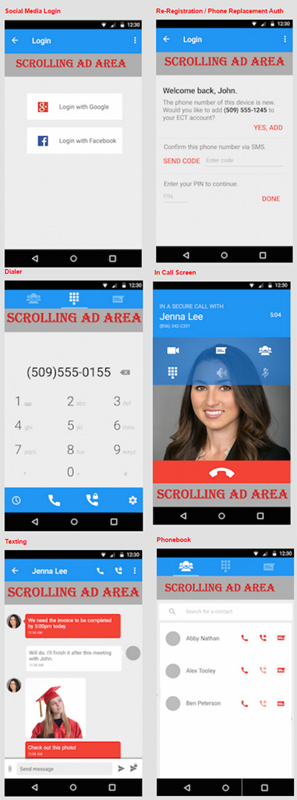 phone ui